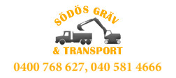 Södös Gräv o. Transport, öppet bolag logo
